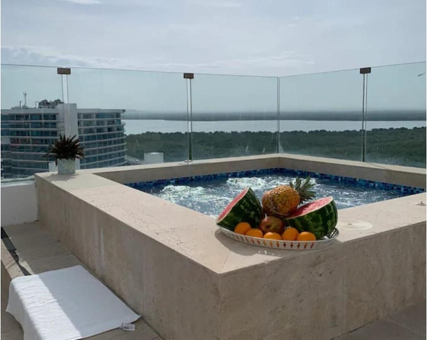 Penthouse Luxury Con Vista Al Mar, Piscina Y Capacidad 12 Personas Apartamento