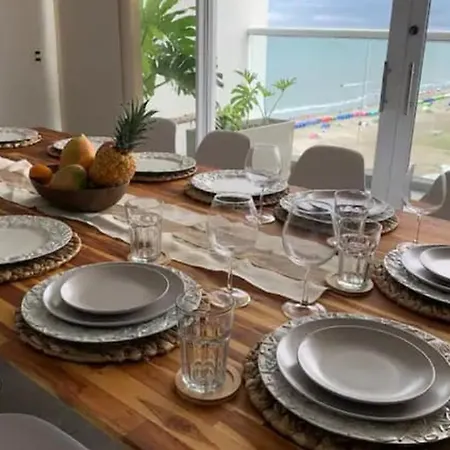Penthouse Luxury Con Vista Al Mar, Piscina Y Capacidad 12 Personas Apartamento Cartagena
