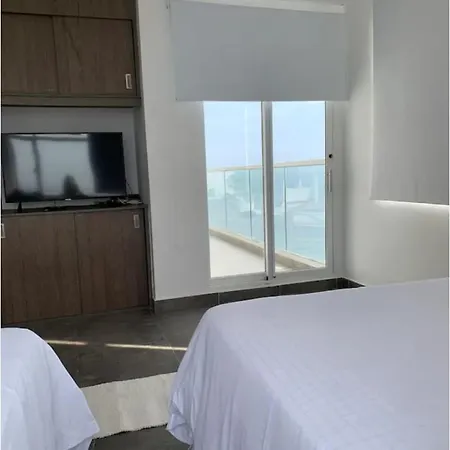 Penthouse Luxury Con Vista Al Mar, Piscina Y Capacidad 12 Personas * Cartagena