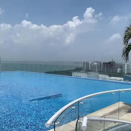 Apartamento Penthouse Luxury Con Vista Al Mar, Piscina Y Capacidad 12 Personas *