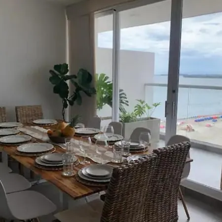 Penthouse Luxury Con Vista Al Mar, Piscina Y Capacidad 12 Personas * Cartagena