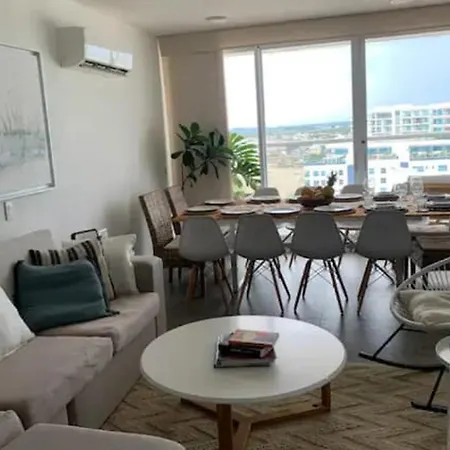 Apartamento Penthouse Luxury Con Vista Al Mar, Piscina Y Capacidad 12 Personas Cartagena